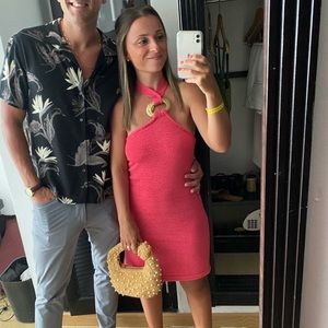 Cult Gaia Kendall Knit Mini Dress